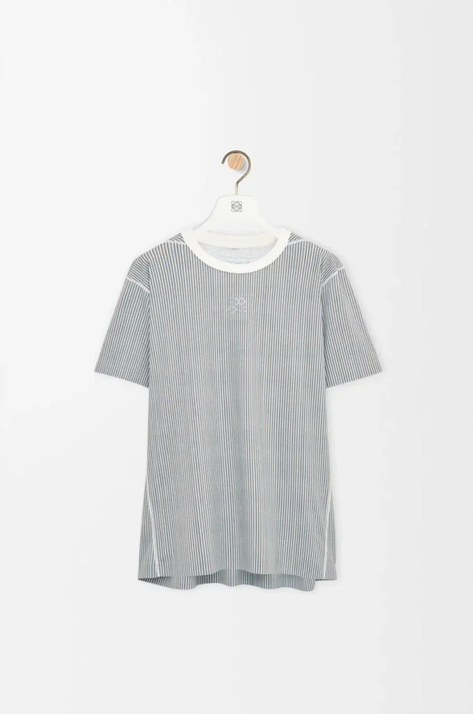 Active T-shirt in technical jersey Beige/Blue Active T-shirt in technical jersey Beige/Blue