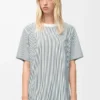 Active T-shirt in technical jersey Beige/Blue Active T-shirt in technical jersey Beige/Blue