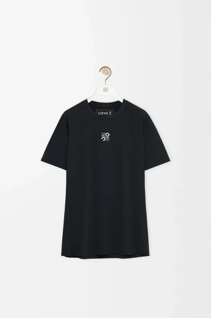 Active T-shirt in technical jersey Black Active T-shirt in technical jersey Black
