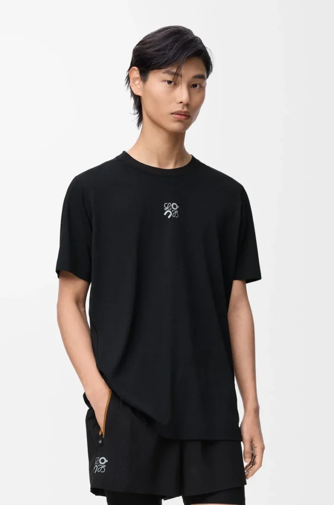 Active T-shirt in technical jersey Black Active T-shirt in technical jersey Black
