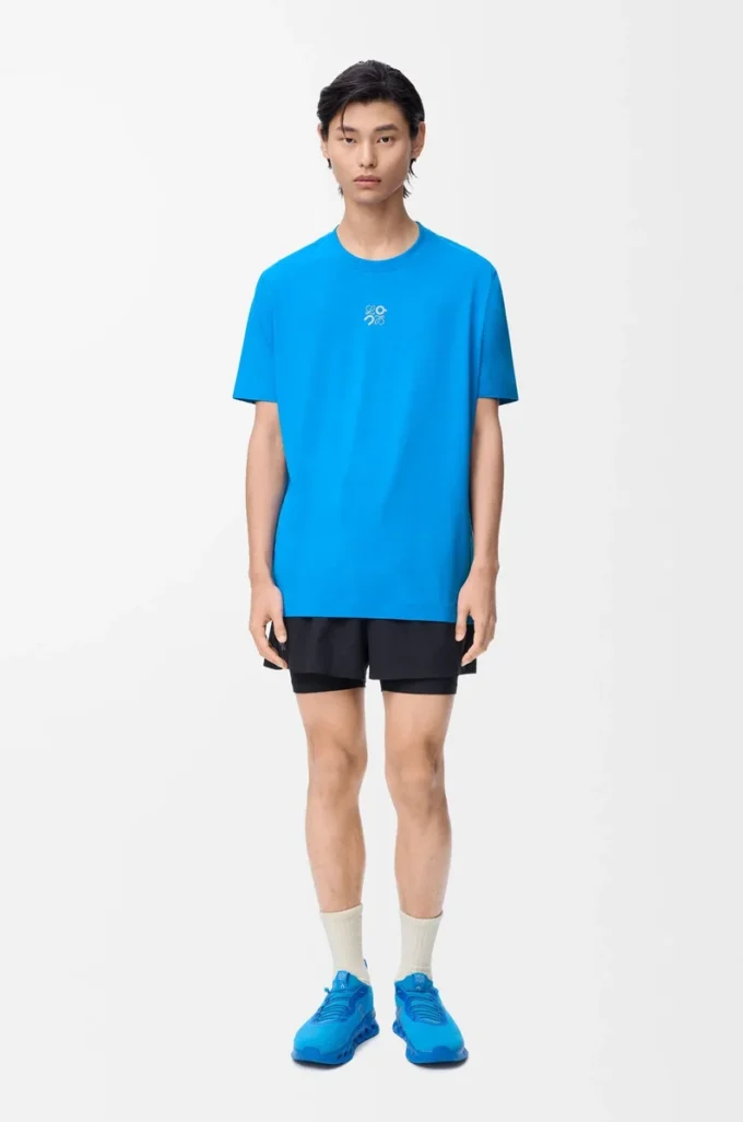 Active T-shirt in technical jersey Blue