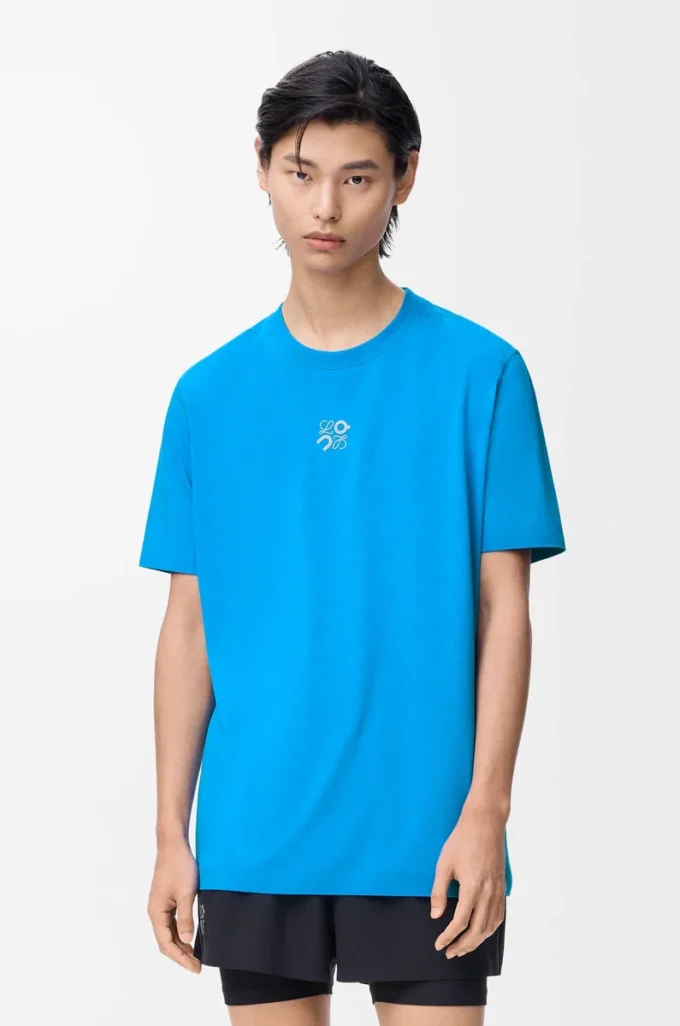 Active T-shirt in technical jersey Blue