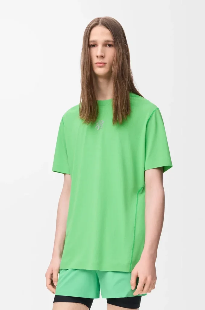 Active T-shirt in technical jersey Green Active T-shirt in technical jersey Green