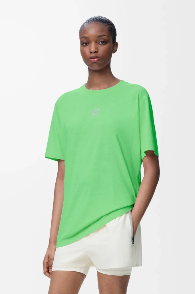 Active T-shirt in technical jersey Green Active T-shirt in technical jersey Green
