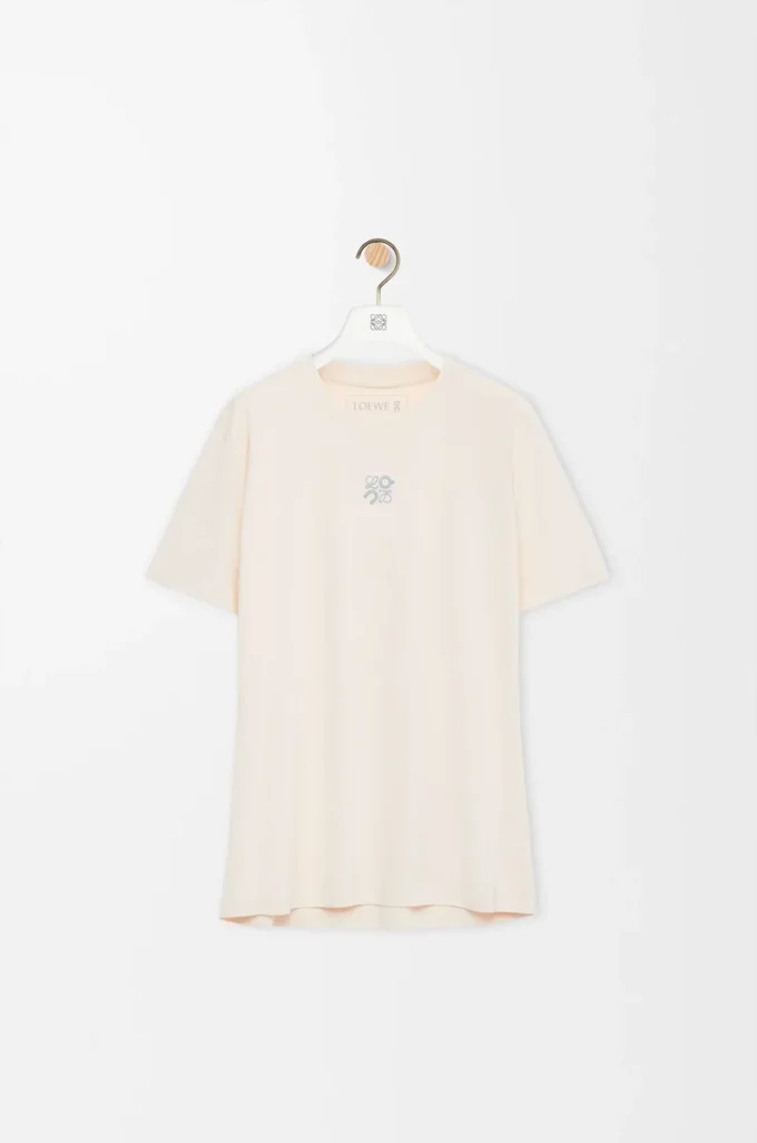 Active T-shirt in technical jersey Ivory