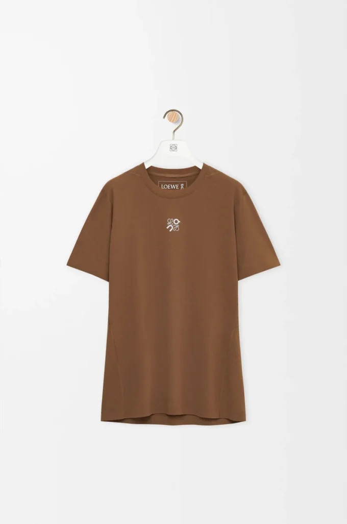 Active T-shirt in technical jersey Toffee