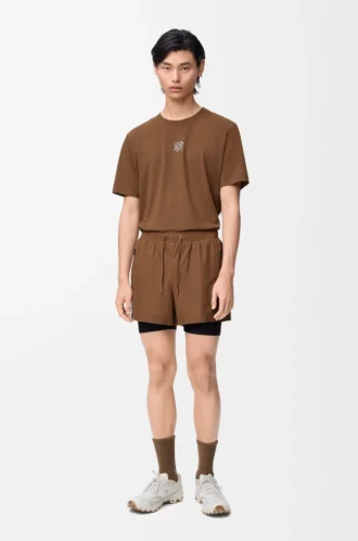 Active T-shirt in technical jersey Toffee