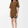 Active T-shirt in technical jersey Toffee