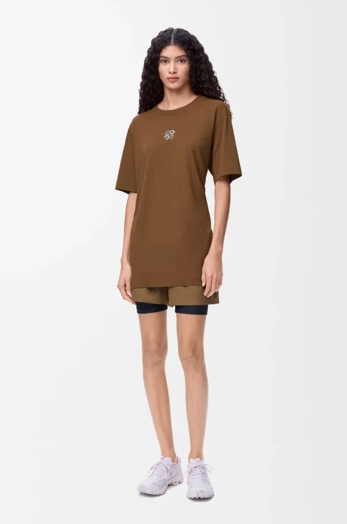Active T-shirt in technical jersey Toffee