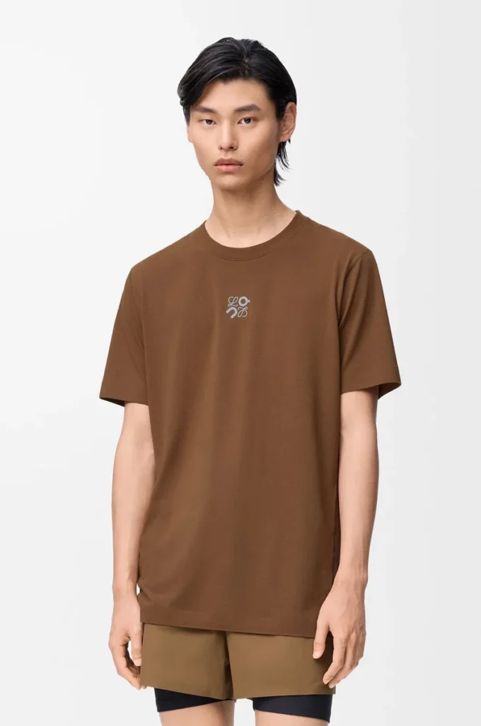 Active T-shirt in technical jersey Toffee