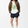 Active T-shirt in technical jersey White