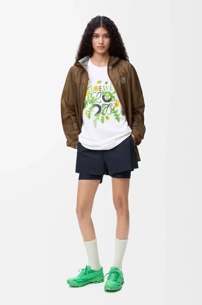 Active T-shirt in technical jersey White
