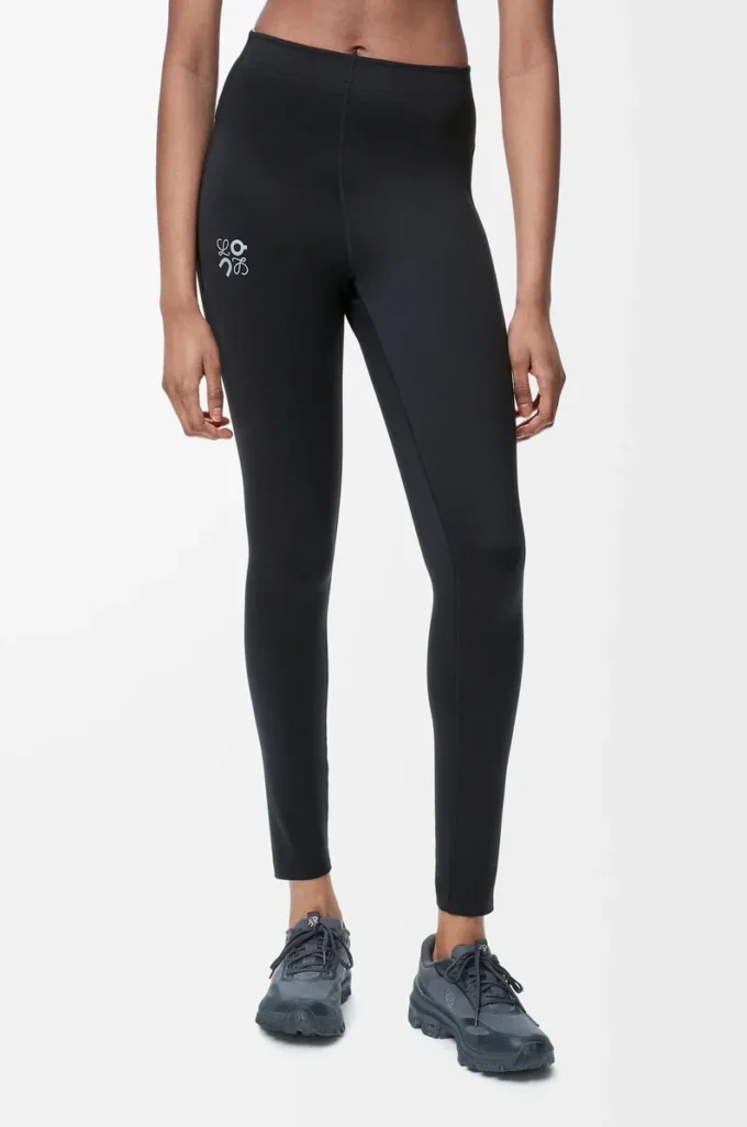 Active tights in technical jersey Black Active tights in technical jersey Black