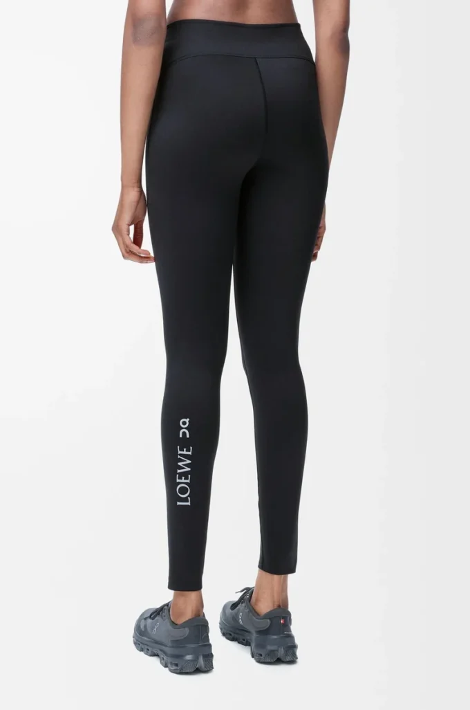 Active tights in technical jersey Black Active tights in technical jersey Black