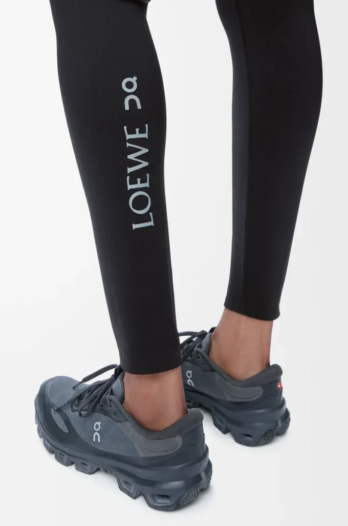 Active tights in technical jersey Black Active tights in technical jersey Black