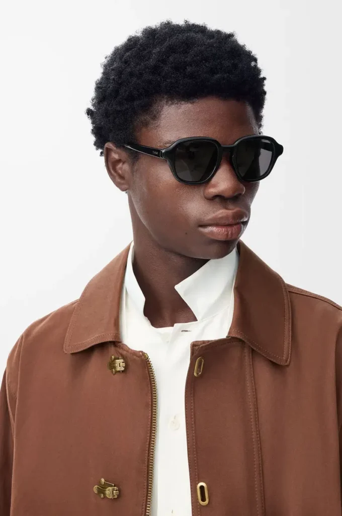 Alpha Slim sunglasses Black