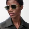 Alpha Slim sunglasses Champagne