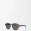 Alpha Slim sunglasses Milky Blue Alpha Slim sunglasses Milky Blue