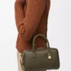 Amazona 23 bag in nappa calfskin Dark Khaki Amazona 23 bag in nappa calfskin Dark Khaki