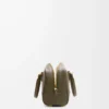 Amazona 23 bag in nappa calfskin Dark Khaki Amazona 23 bag in nappa calfskin Dark Khaki