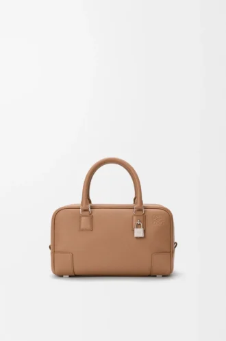Amazona 23 bag in soft grained calfskin Mocha