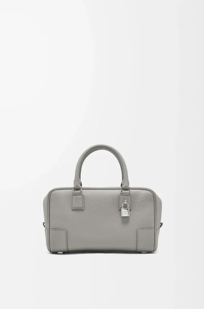Amazona 23 bag in soft grained calfskin Pearl Grey Amazona 23 bag in soft grained calfskin Pearl Grey