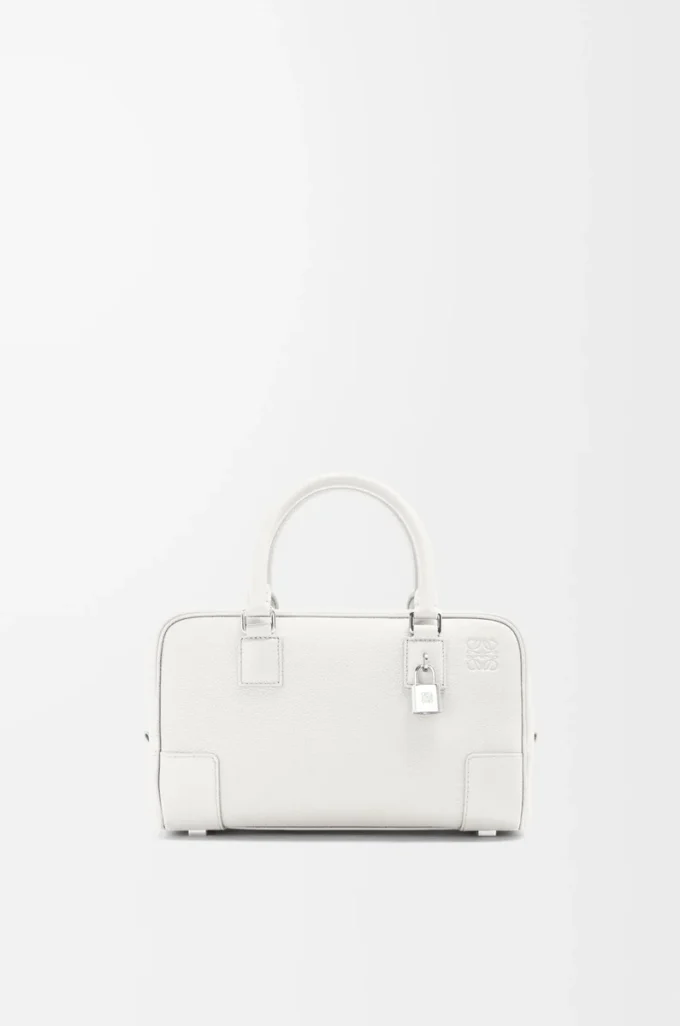 Amazona 23 bag in soft grained calfskin Soft White Amazona 23 bag in soft grained calfskin Soft White