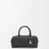 Amazona 23 cropped bag in nappa calfskin Black Amazona 23 cropped bag in nappa calfskin Black