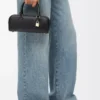 Amazona 23 cropped bag in nappa calfskin Black Amazona 23 cropped bag in nappa calfskin Black