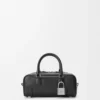 Amazona 23 cropped bag in shiny calfskin Black Amazona 23 cropped bag in shiny calfskin Black