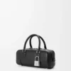Amazona 23 cropped bag in shiny calfskin Black Amazona 23 cropped bag in shiny calfskin Black