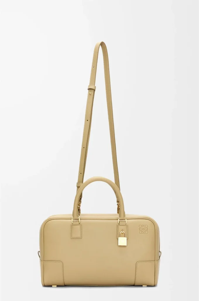 Amazona 28 bag in nappa calfskin Clay Green Amazona 28 bag in nappa calfskin Clay Green