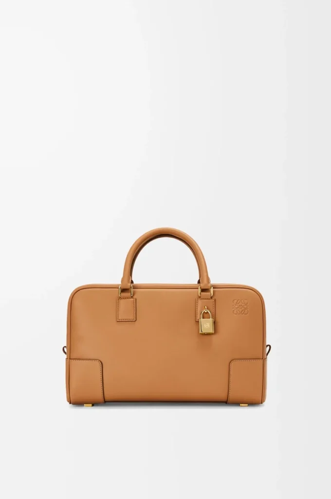 Amazona 28 bag in nappa calfskin Warm Desert