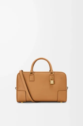 Amazona 28 bag in nappa calfskin Warm Desert