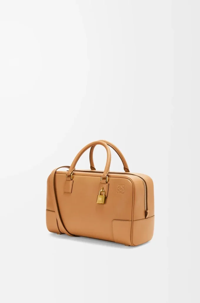 Amazona 28 bag in nappa calfskin Warm Desert