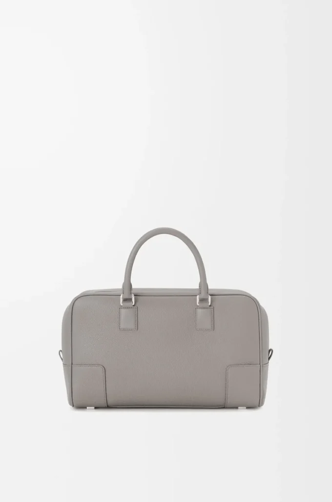 Amazona 28 bag in soft grained calfskin Pearl Grey Amazona 28 bag in soft grained calfskin Pearl Grey