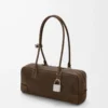 Amazona 31 cropped bag in grained nubuck Tundra Amazona 31 cropped bag in grained nubuck Tundra