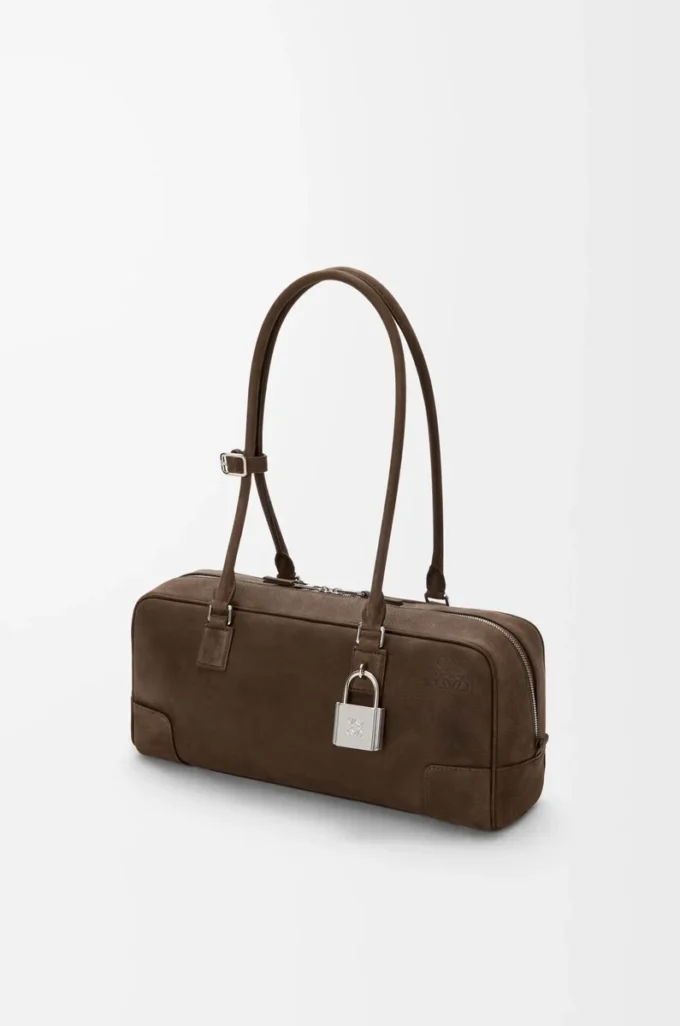 Amazona 31 cropped bag in grained nubuck Tundra Amazona 31 cropped bag in grained nubuck Tundra