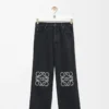 Anagram baggy jeans in denim Black Anagram baggy jeans in denim Black