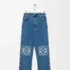 Anagram baggy jeans in denim Mid Blue Denim Anagram baggy jeans in denim Mid Blue Denim
