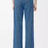 Anagram baggy jeans in denim Mid Blue Denim Anagram baggy jeans in denim Mid Blue Denim