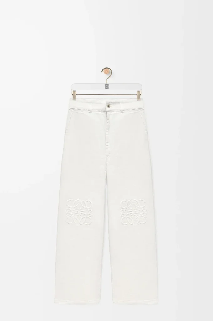 Anagram baggy jeans in denim White Anagram baggy jeans in denim White