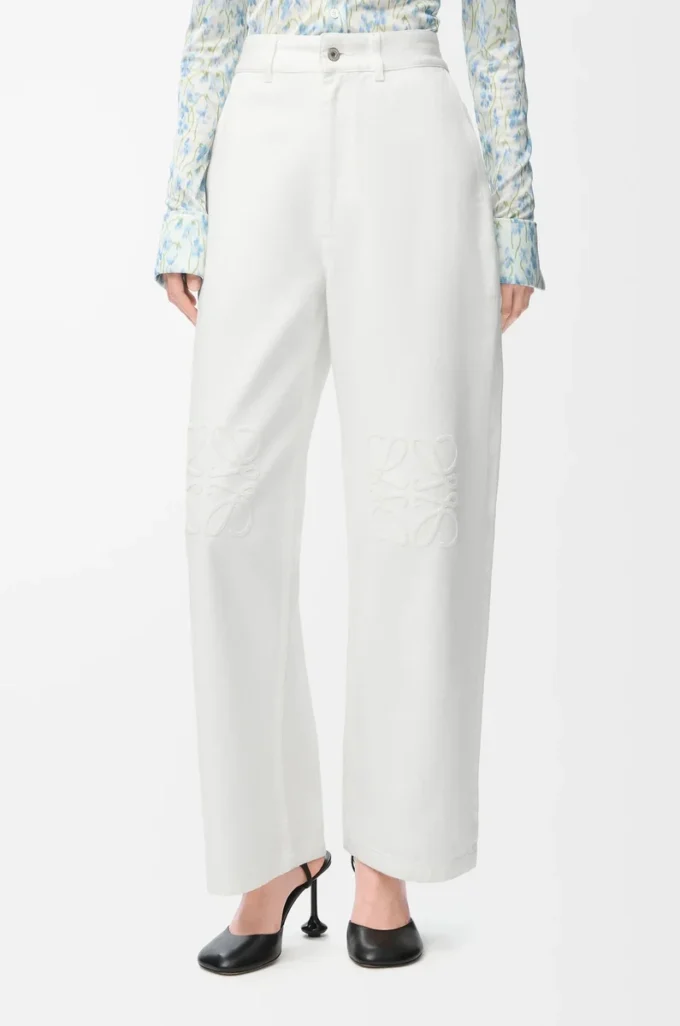 Anagram baggy jeans in denim White Anagram baggy jeans in denim White