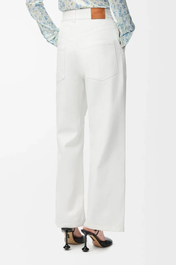 Anagram baggy jeans in denim White Anagram baggy jeans in denim White
