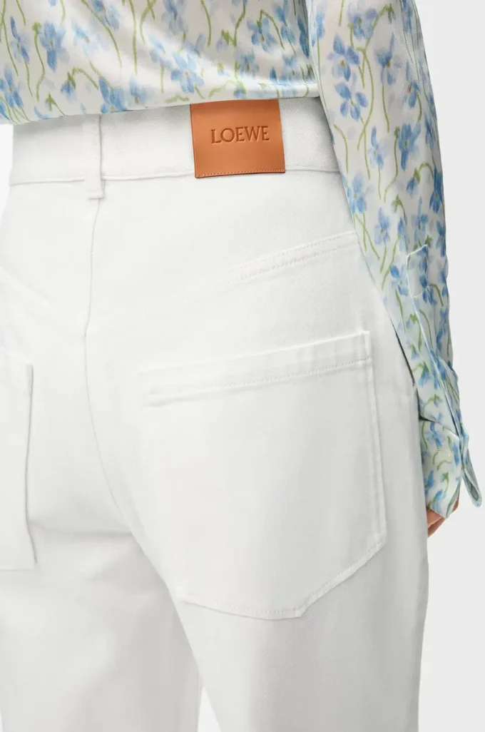 Anagram baggy jeans in denim White Anagram baggy jeans in denim White