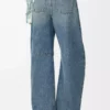 Anagram barrel jeans in denim Washed Denim Anagram barrel jeans in denim Washed Denim