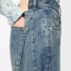 Anagram barrel jeans in denim Washed Denim Anagram barrel jeans in denim Washed Denim