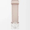 Anagram belt in pebble grain calfskin Light Ghost/Palladium Anagram belt in pebble grain calfskin Light Ghost/Palladium
