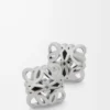 Anagram Bombé earrings in sterling silver Silver Anagram Bombé earrings in sterling silver Silver