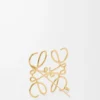 Anagram brooch in metal Gold Anagram brooch in metal Gold